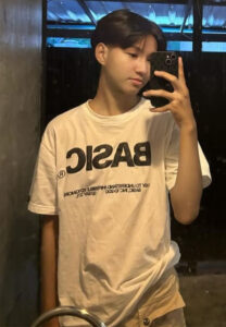 Boy-เสื้อยืดสีขาวหล่อ