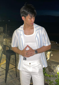 Neur-เสื้อเชิ้ตลาย