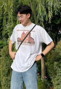 Peerawat-เสื้อยืดขาว