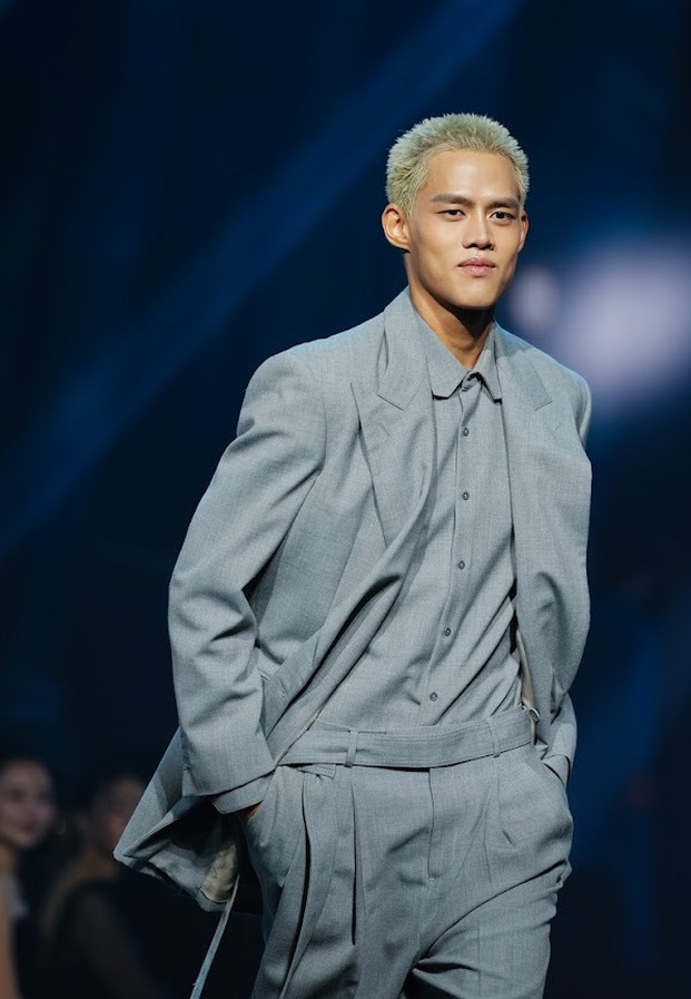 ปอม กมลภพ แก้วเดียว (@kkpommm) เดินแบบในรายการ The Face Men Thailand 4